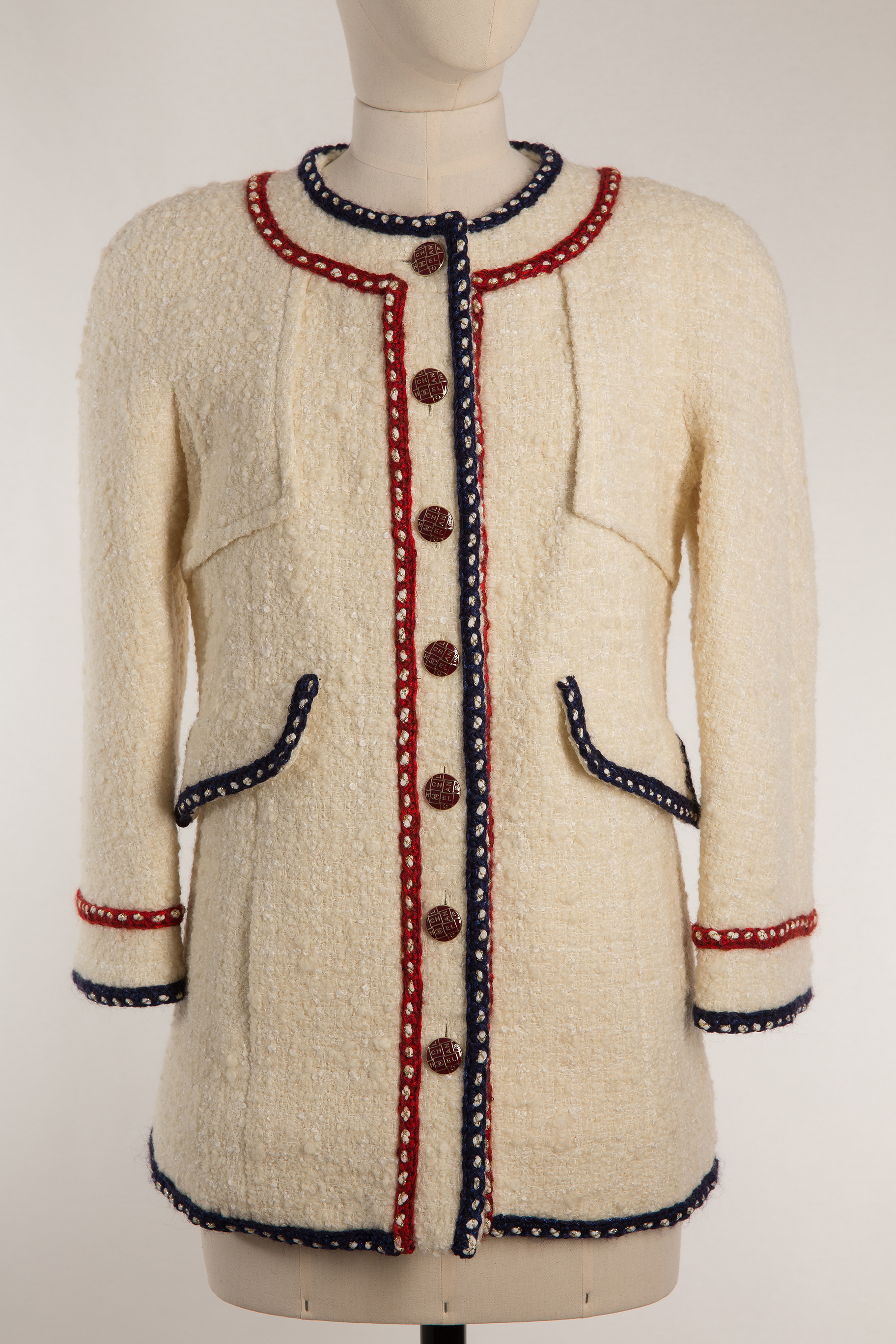 Chanel Tweed Jacket, FR36 - Huntessa Luxury Online Consignment