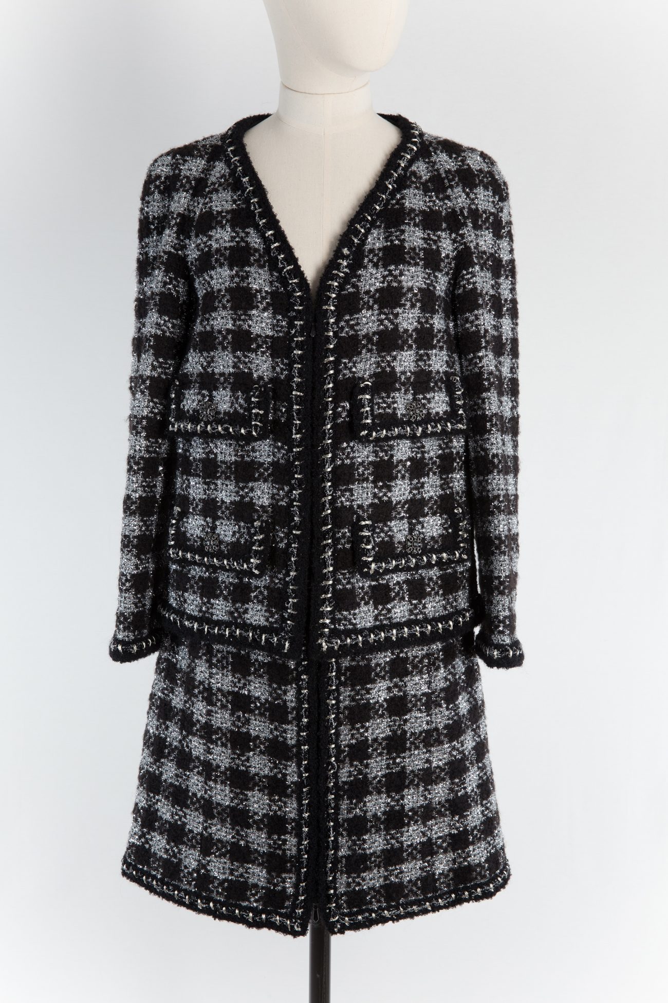 Chanel Jacket and Skirt, FR36 - Huntessa Luxury Online Consignment Boutique