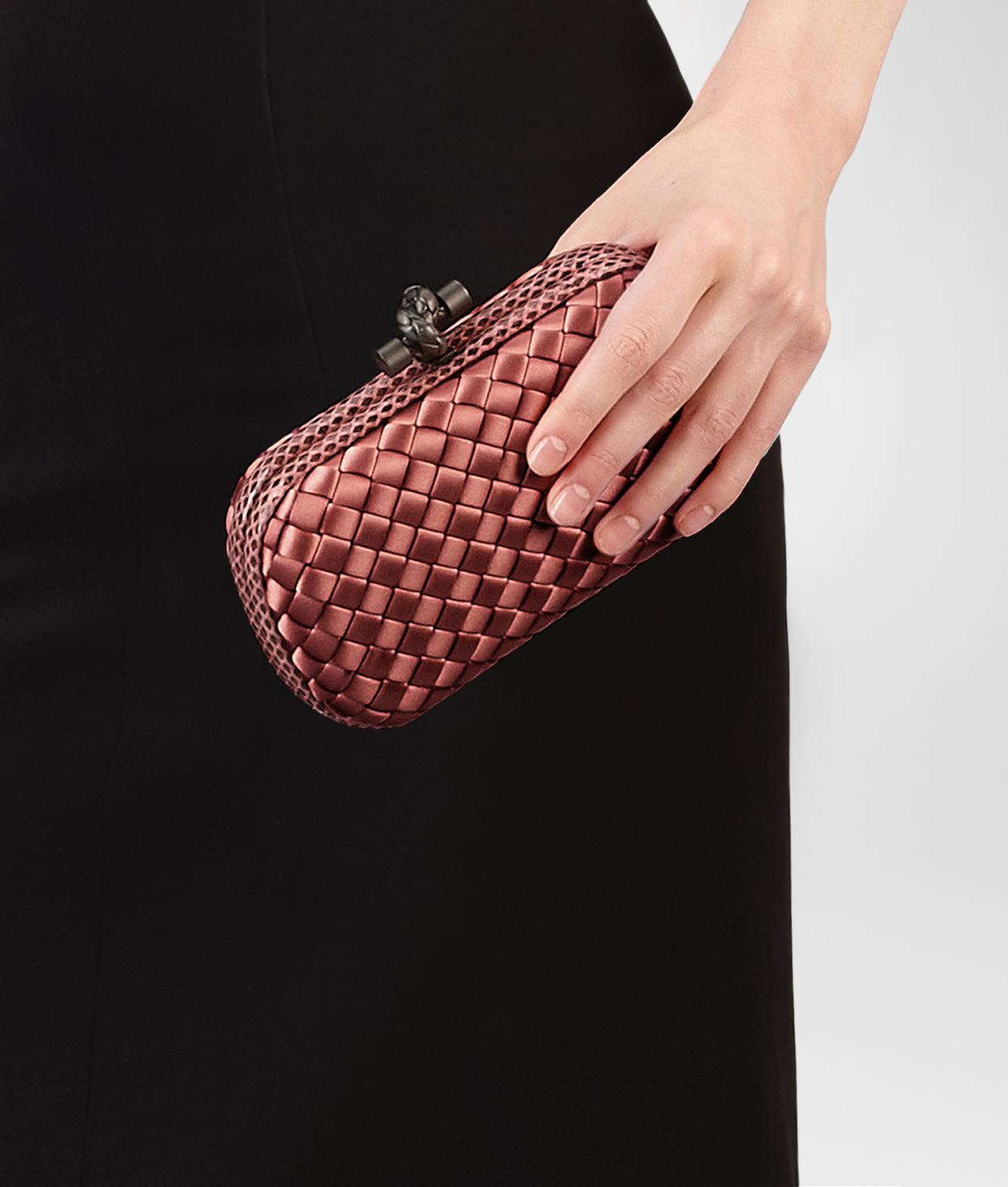 Bottega Veneta Knot Clutch - Huntessa Luxury Online Consignment