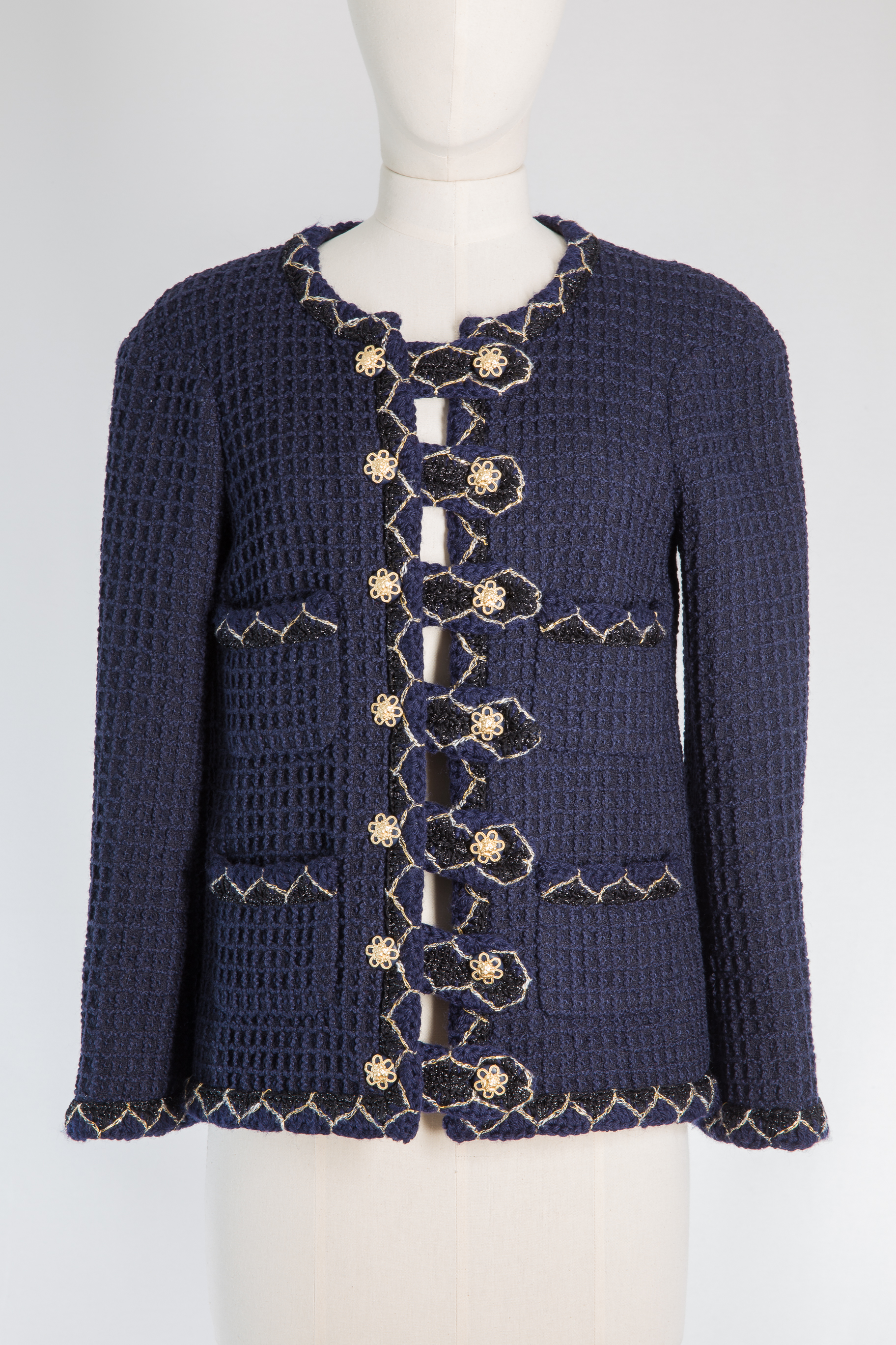 Chanel Tweed Jacket, FR36 - Huntessa Luxury Online Consignment