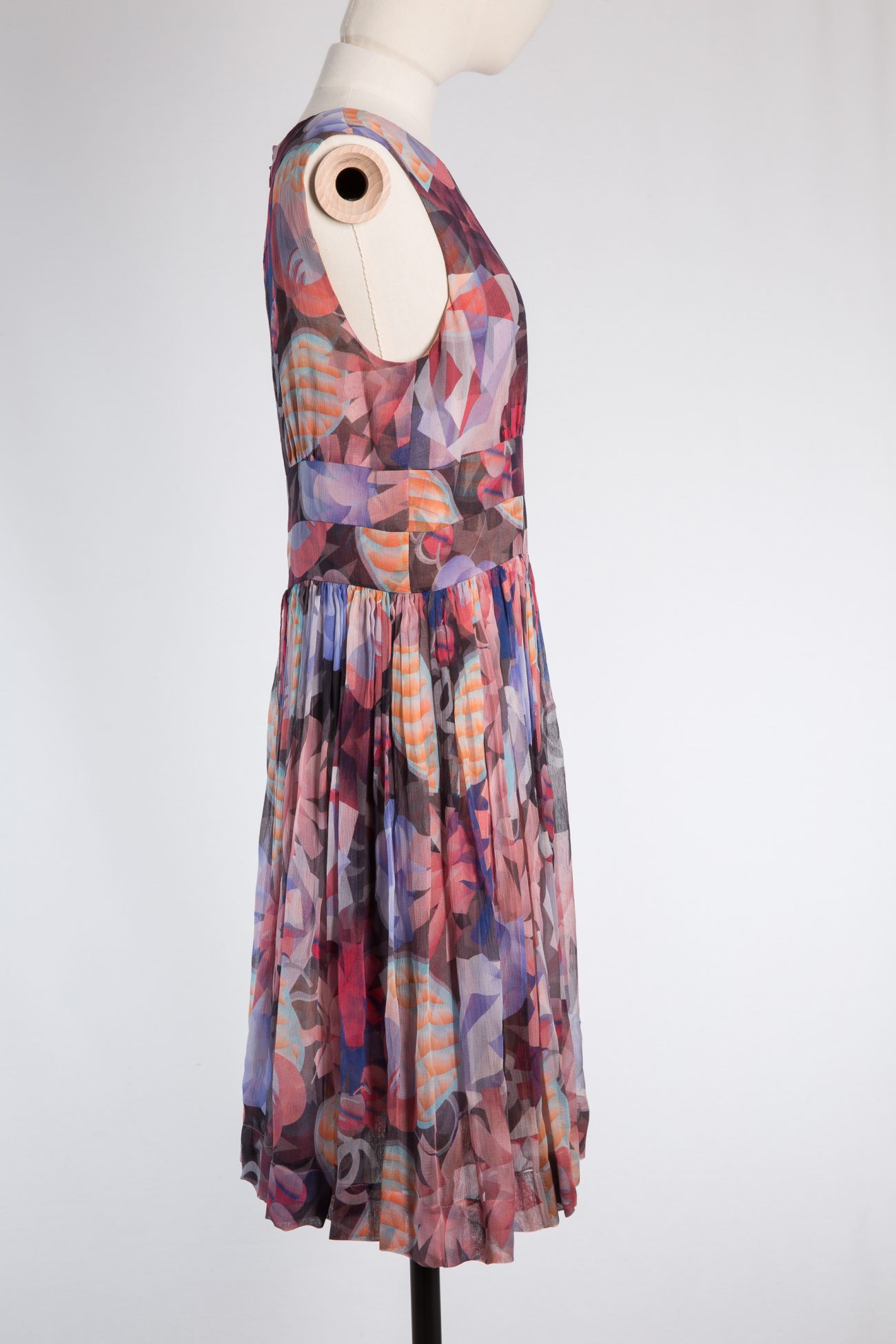 Chanel Silk Dress, FR38 - Huntessa Luxury Online Consignment Boutique