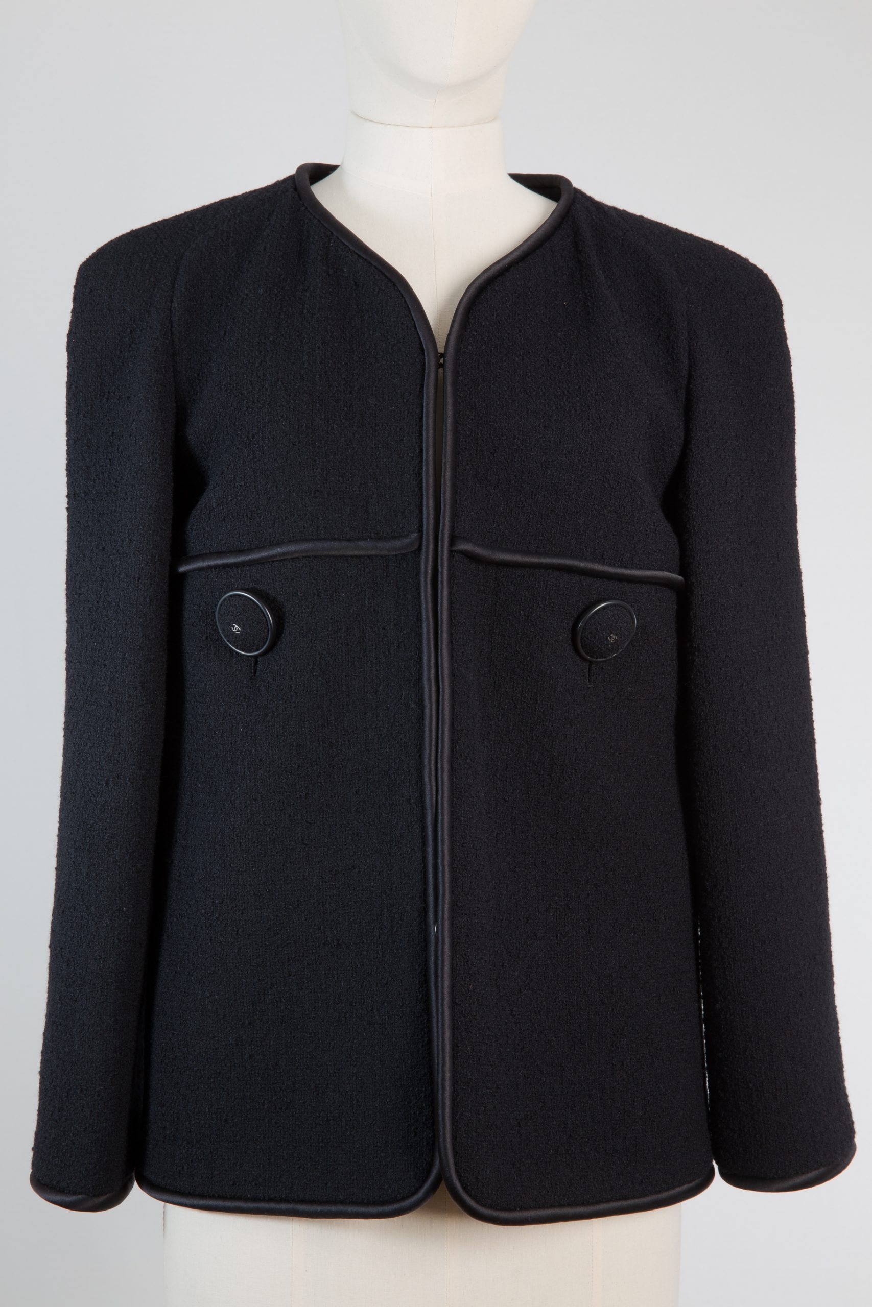 Chanel Jacket 2022 SS, Black, FR50