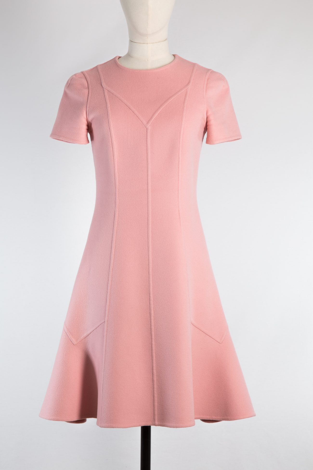Dress Louis Vuitton Ecru size 42 FR in Cotton - 35609681
