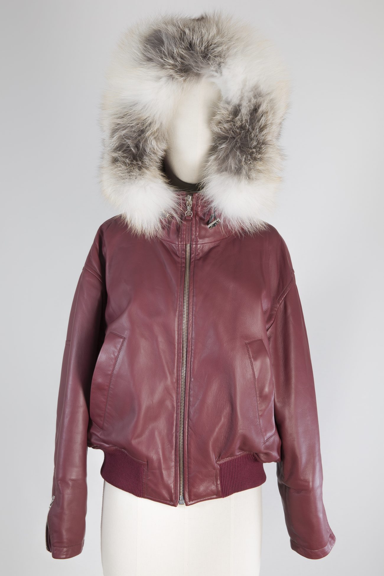 Louis Vuitton, Jackets & Coats, Louis Vuitton Leather Jacket With Fur  Collar