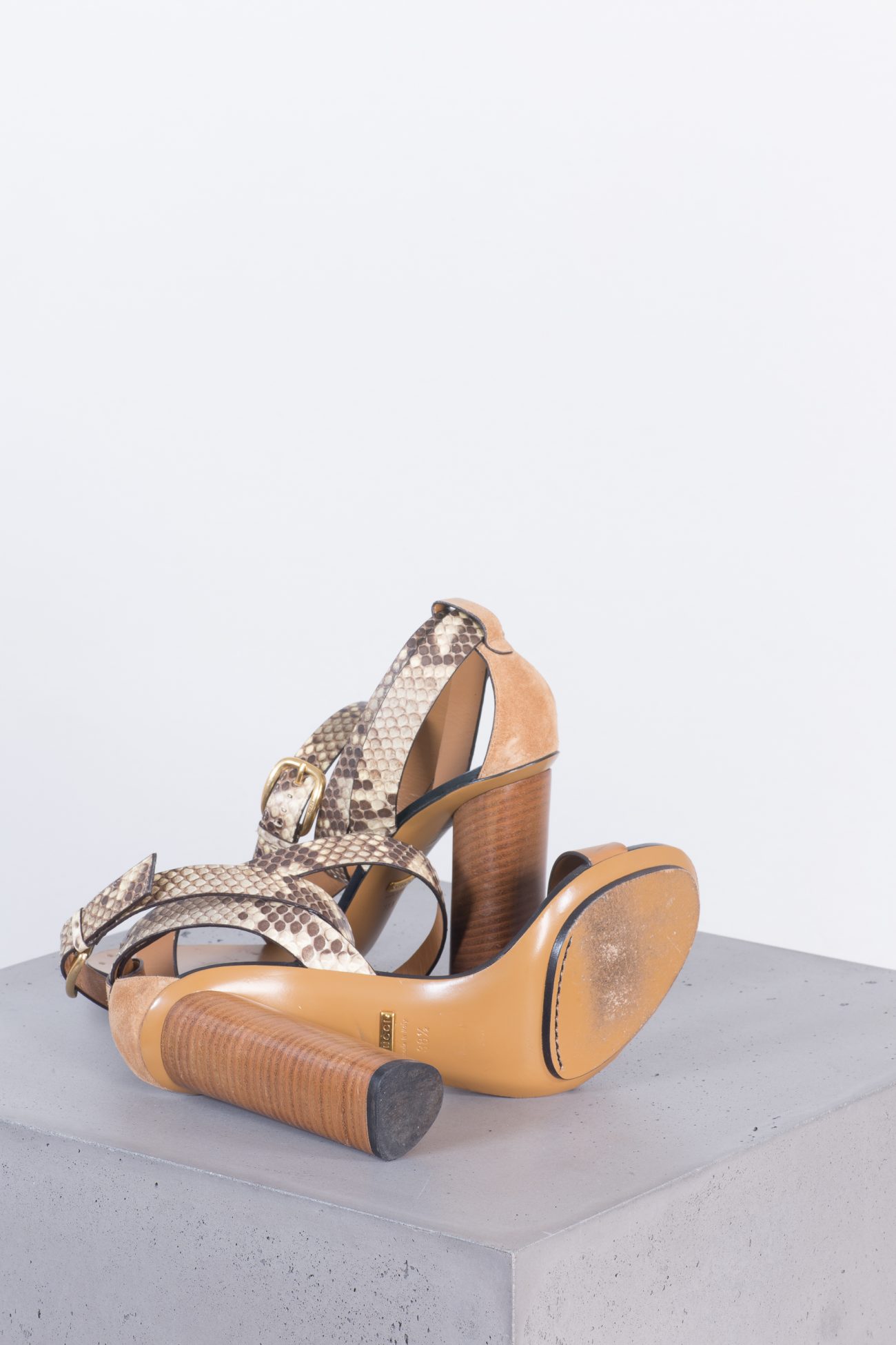 Gucci Python Sandals