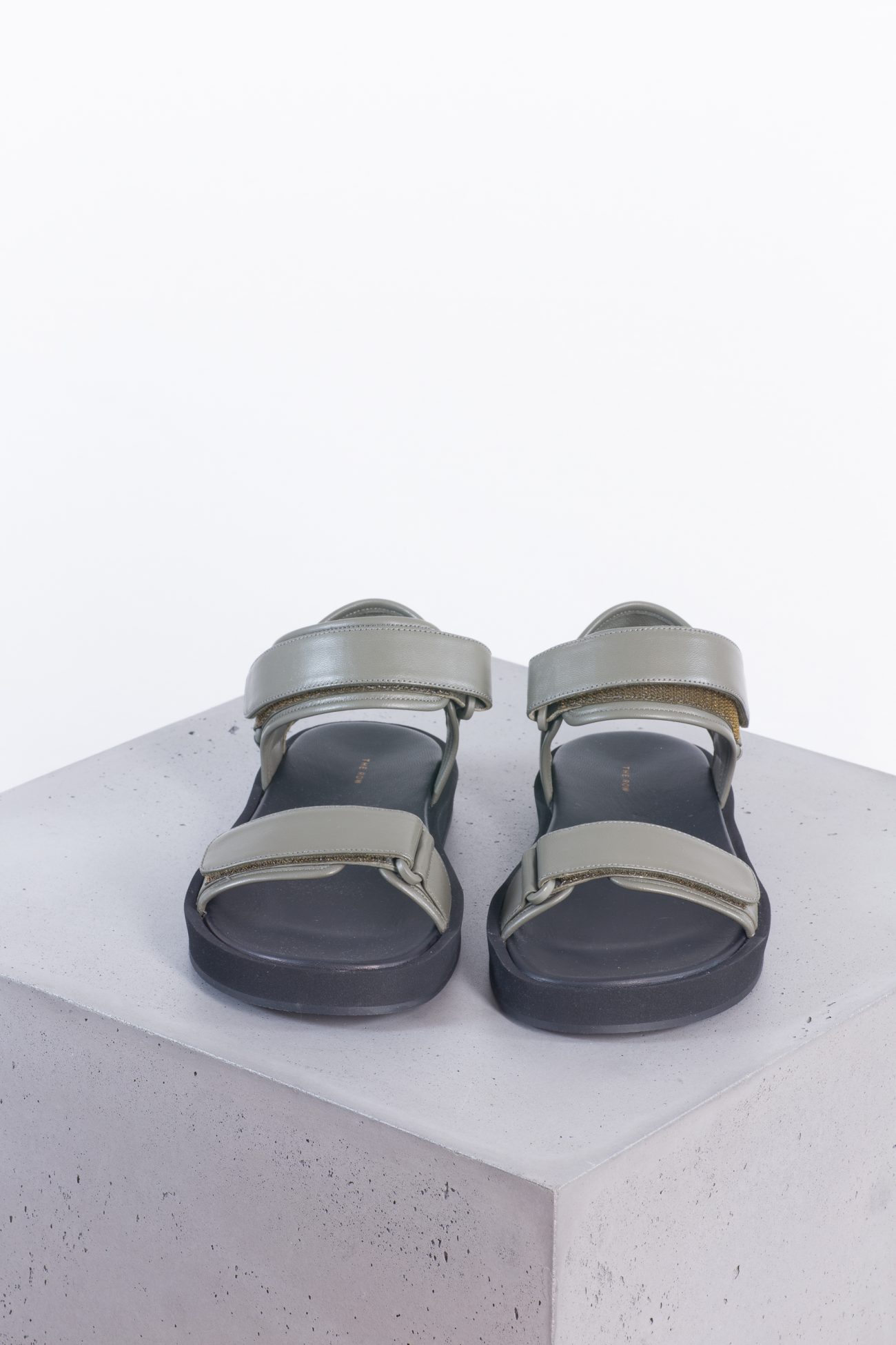 The Row Hook and Loop Sandals