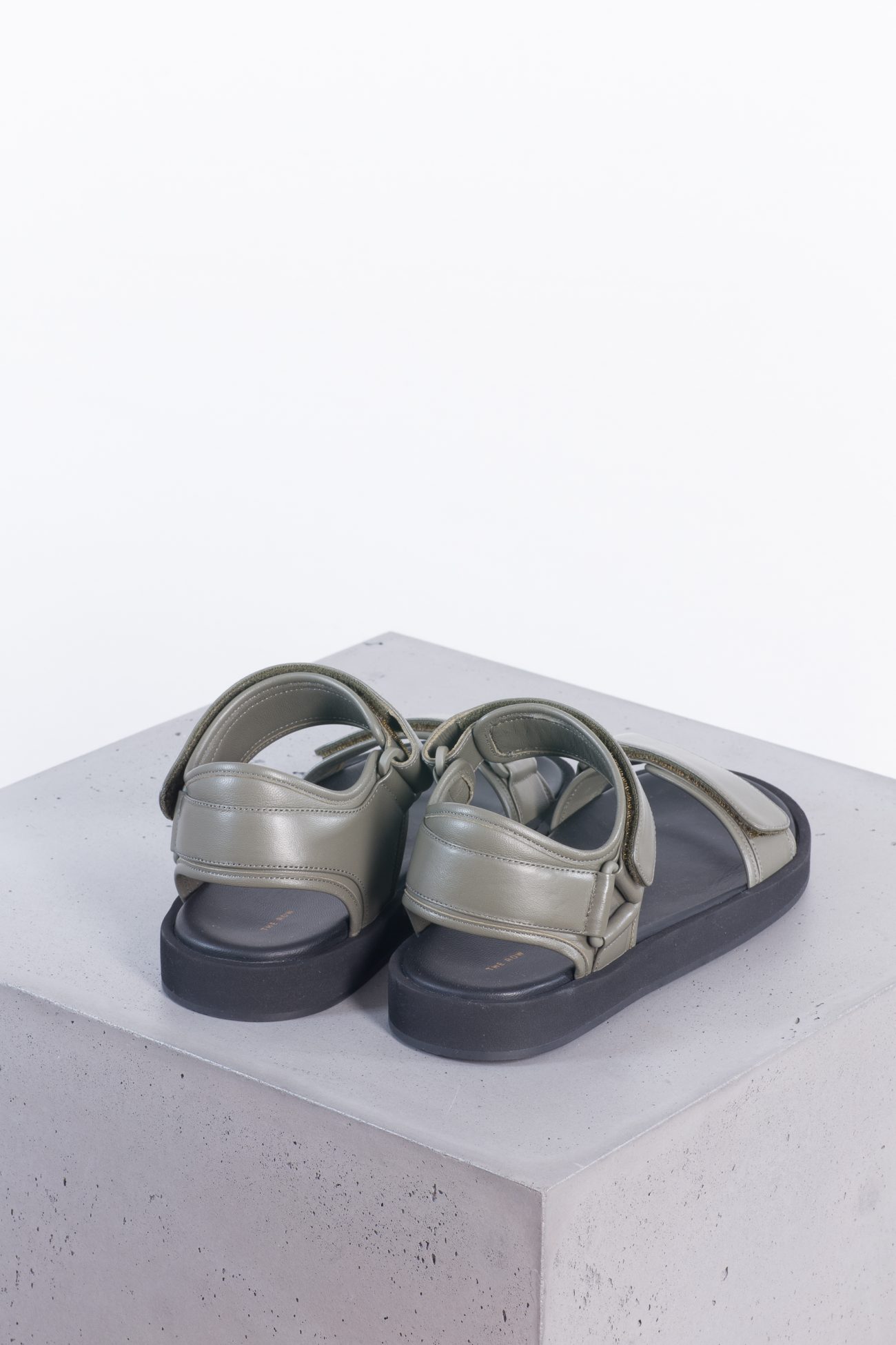 The Row Hook and Loop Sandals