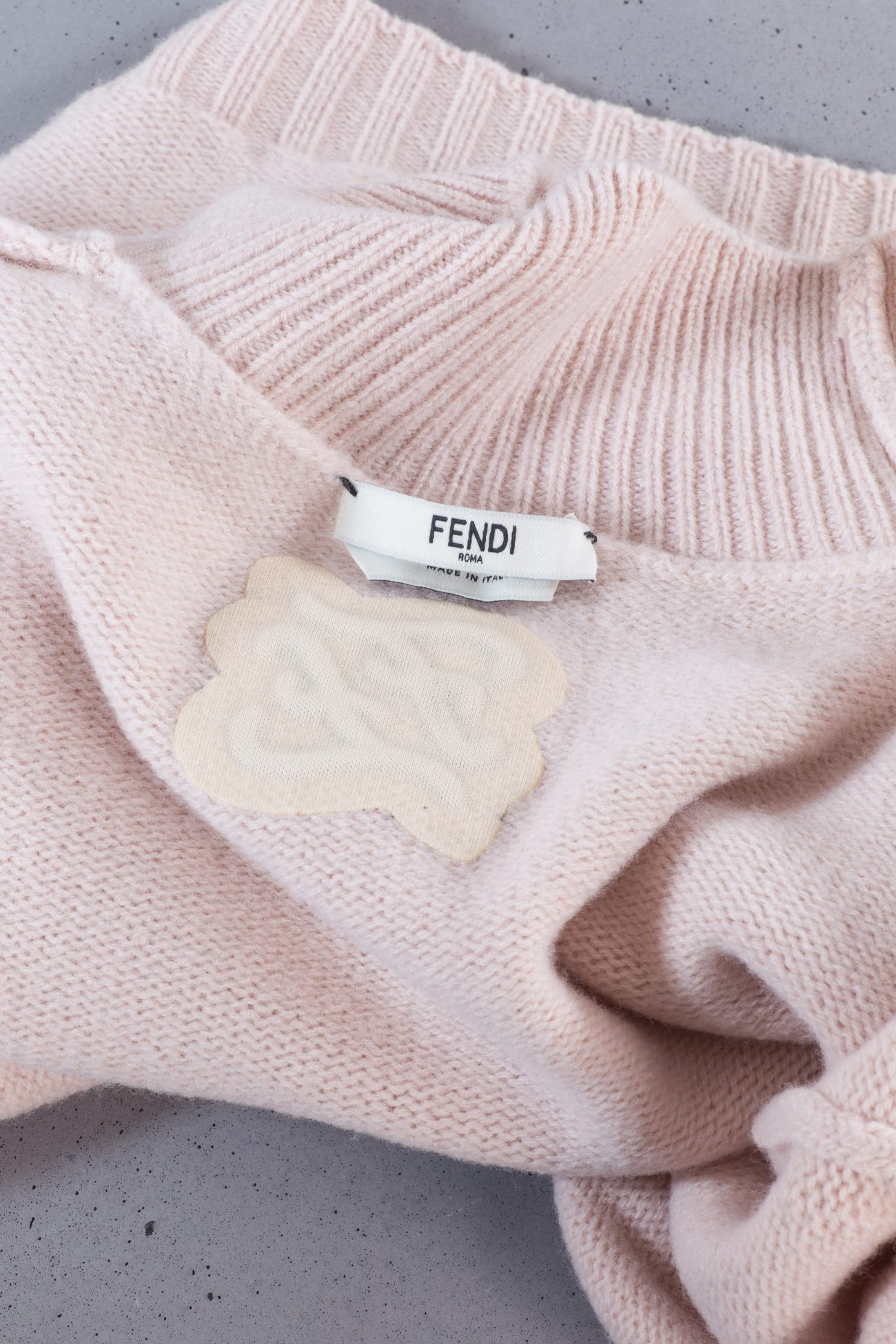 Fendi Cashmere Cropped Sweater
