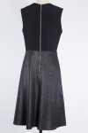 Louis Vuitton leather-trimmed Dress
