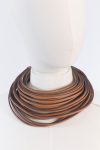 Brunello Cucinelli leather necklace