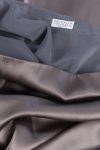 Brunello Cucinelli Feather-Trimmed silk top