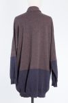 Brunello Cucinelli Color-block cashmere cardigan