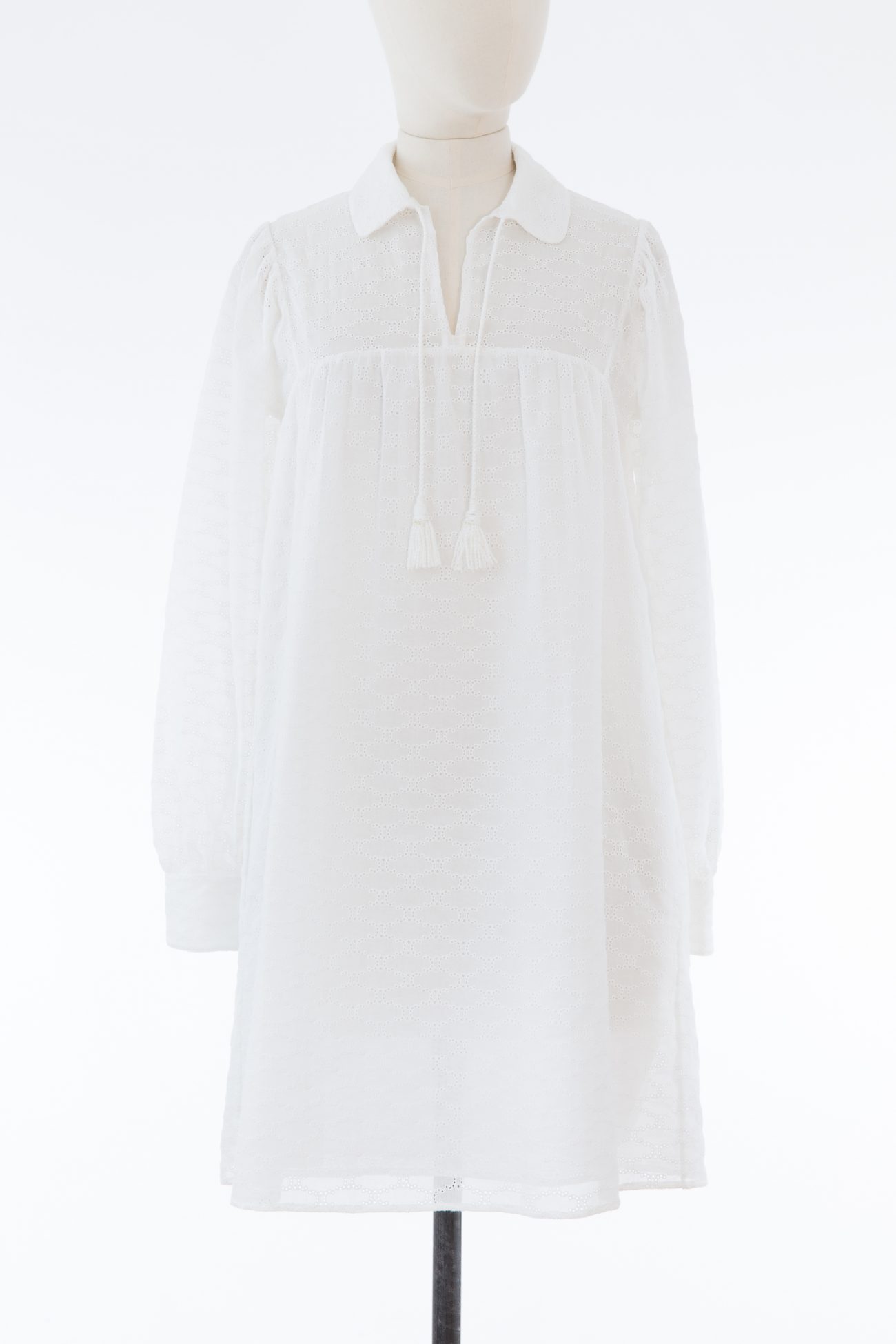 Celine broderie anglaise cotton mini dress
