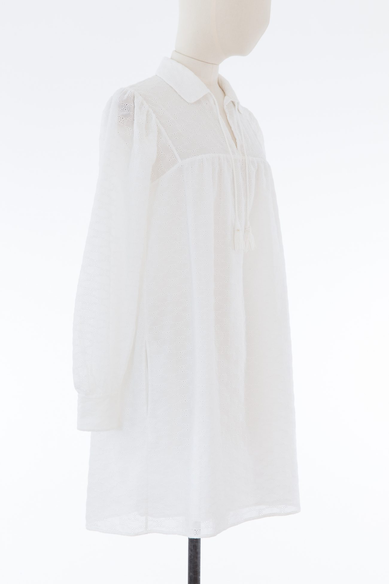 Celine broderie anglaise cotton mini dress