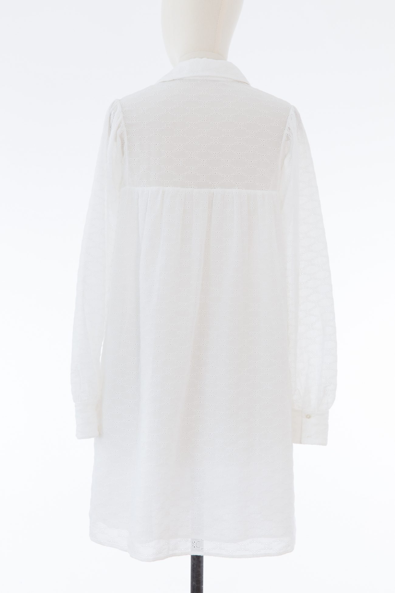 Celine broderie anglaise cotton mini dress