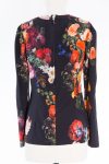 Dolce&Gabbana floral-print silk blouse