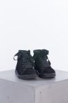 Louis Vuitton perforated suede sequin-embellished high top sneakers