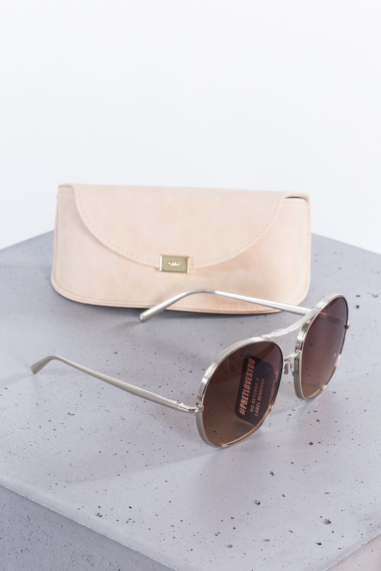 Chloe Nola aviator Sunglasses