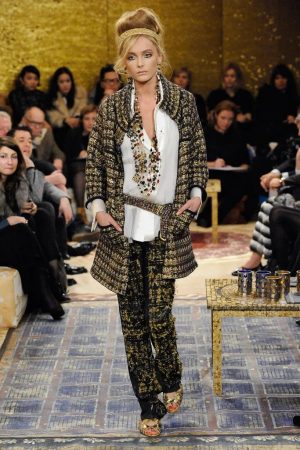 Chanel cashmere cardigan from Paris-Byzance collection