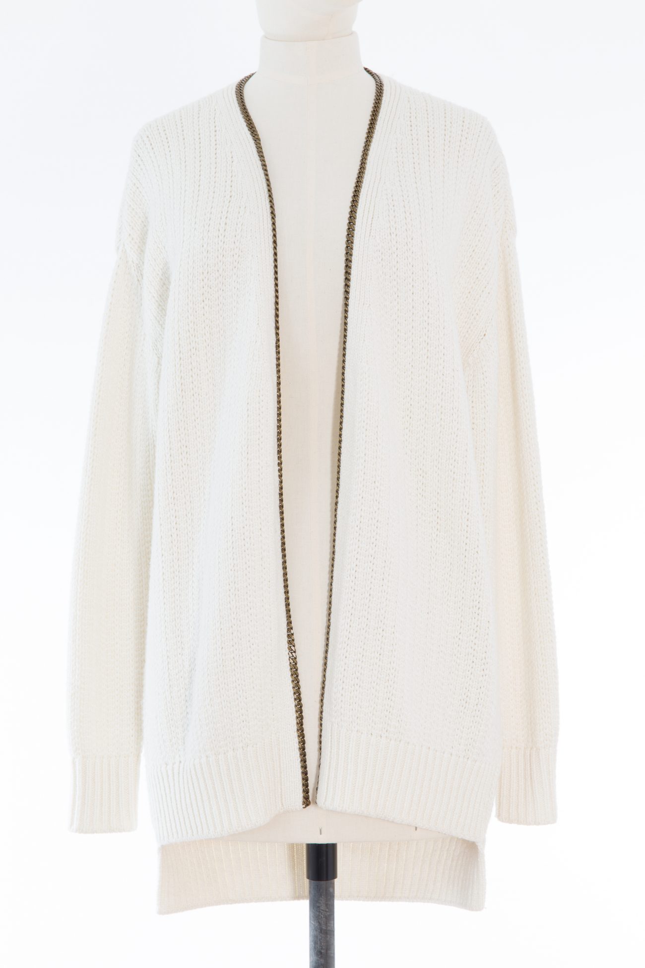 Saint Laurent Chain-embellished Cardigan