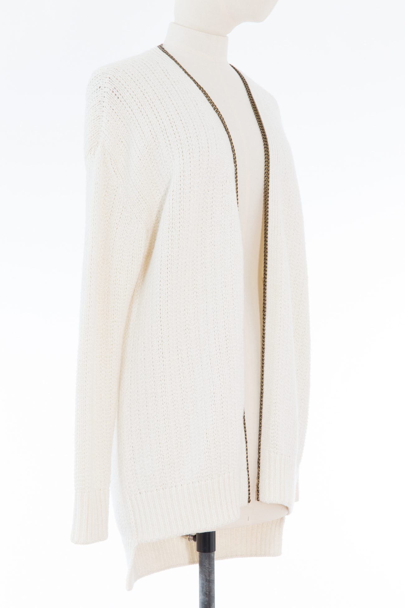 Saint Laurent Chain-embellished Cardigan