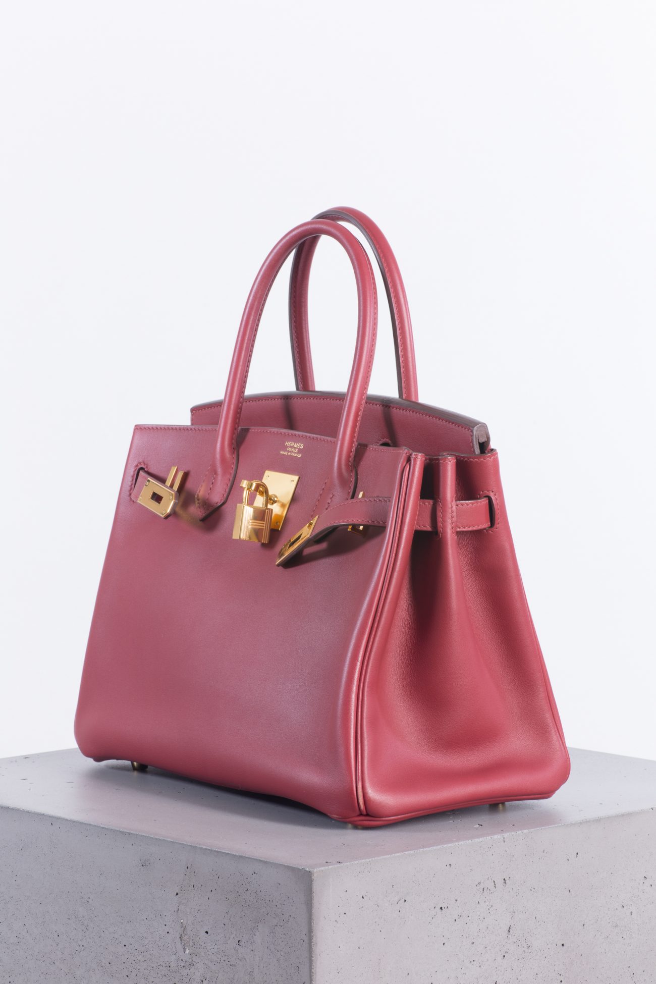 pink gold hardware birkin bag