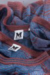 Missoni Metallic crochet knit sleeveless top and cardigan set