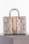 Lady Dior Large Royal Python bag