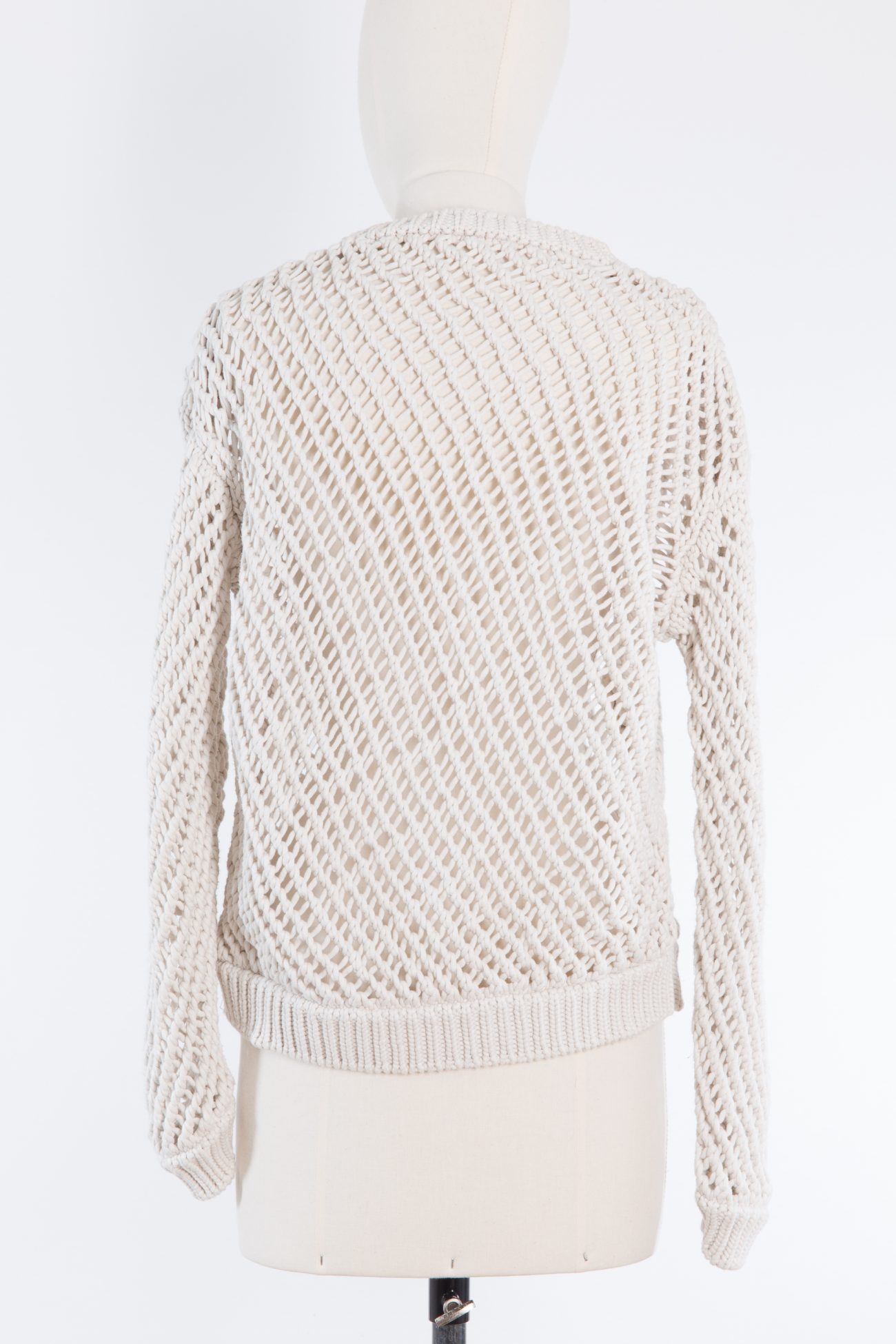 Brunello Cucinelli cotton open-knit sweater