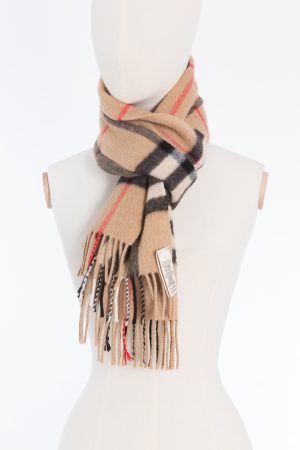 Burberry the classic check cashmere scarf