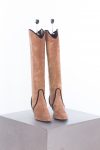 Roger Vivier Suede Knee Boots