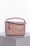 Loewe Small Puzzle bag dark blush