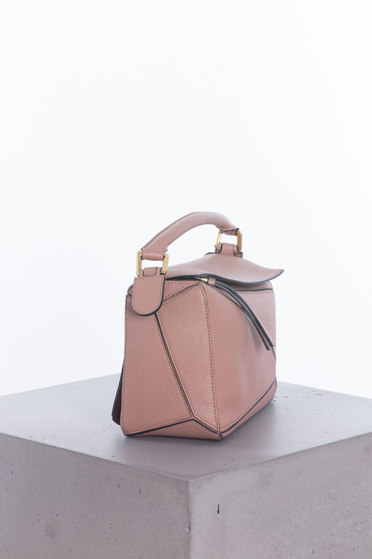 Loewe Small Puzzle bag dark blush