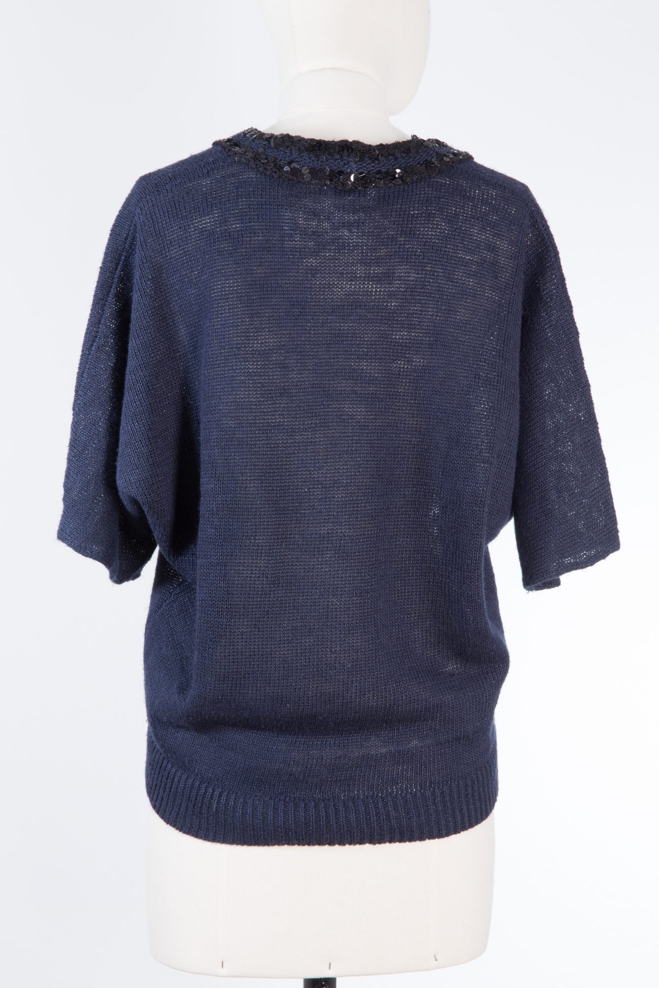 Brunello Cucinelli Sweater, S. Sequin embellished hemp sweater