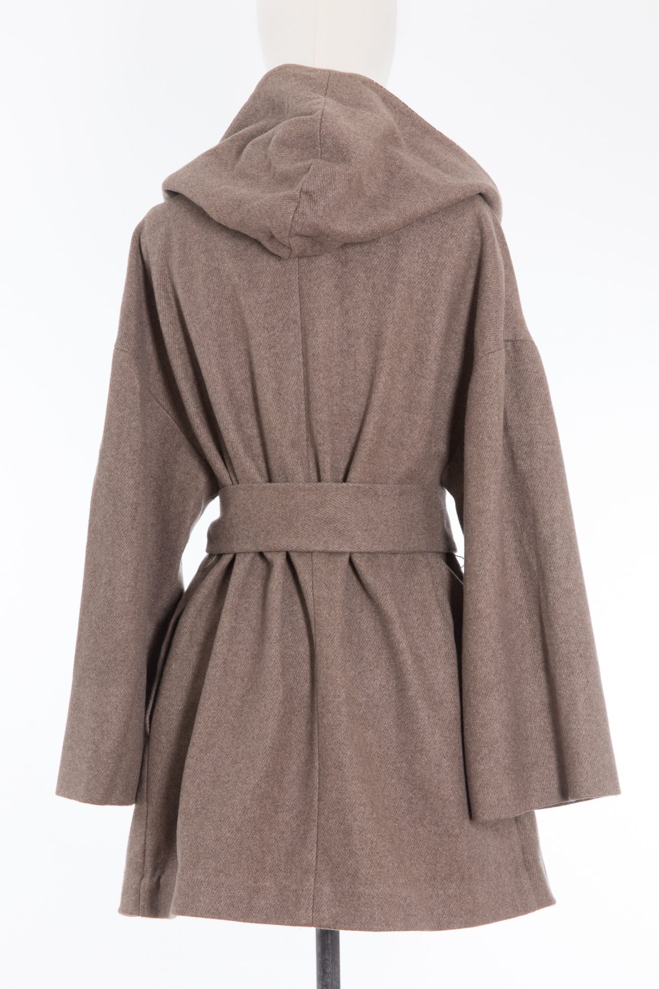 Brunello Cucinelli Hooded cashmere coat