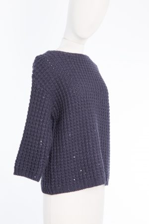 Brunello Cucinelli Sequin embellished cashmere sweater