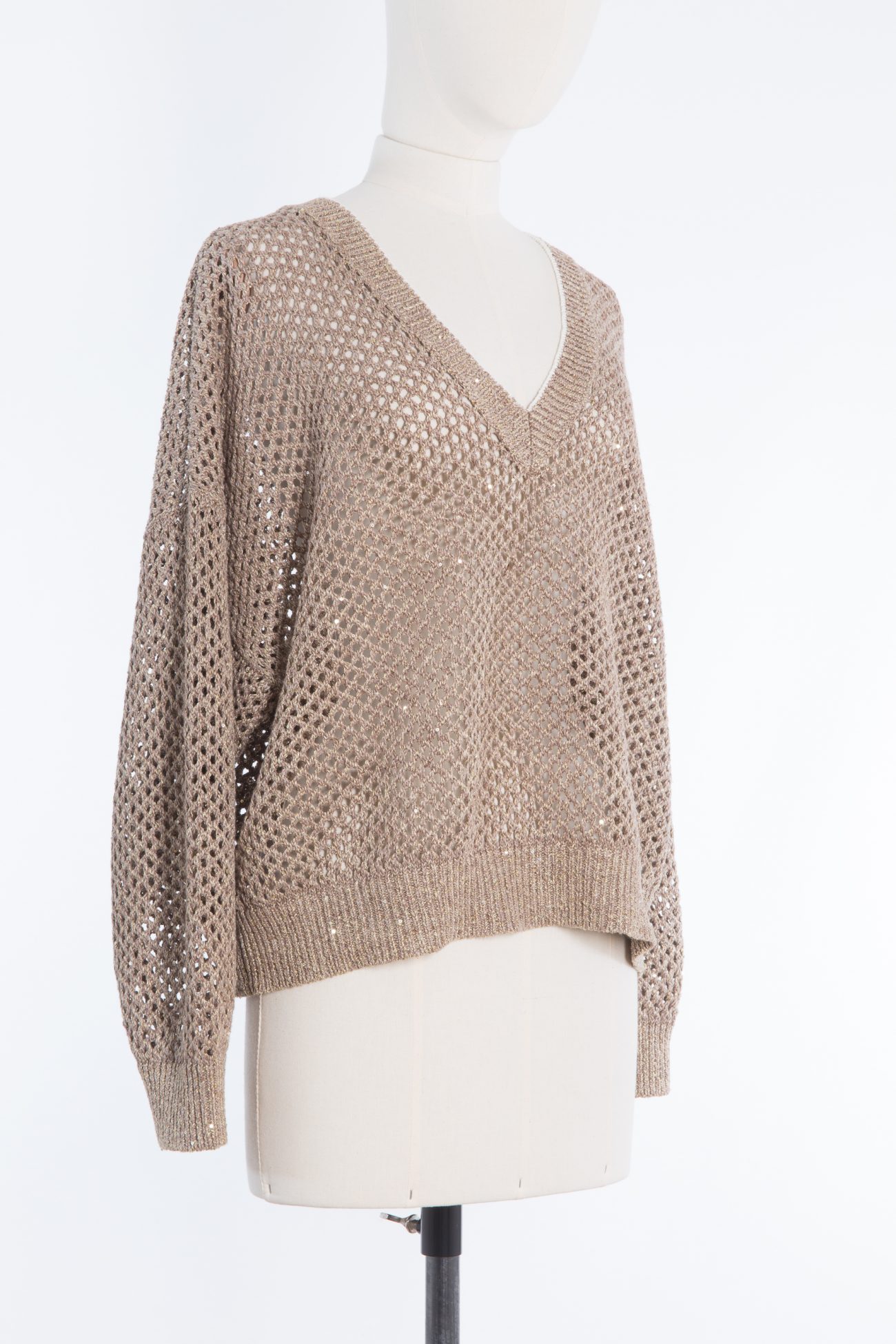 Brunello Cucinelli Sequin-embellished sweater