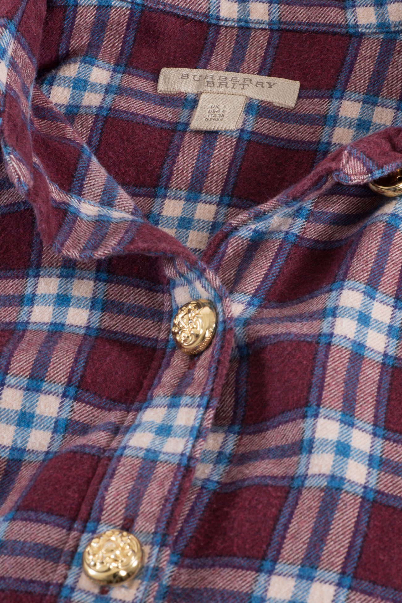 Burberry flannel shirt