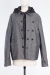 Dior 2-IN-1 Cotton denim jacket with underlaying removable Cannage vest