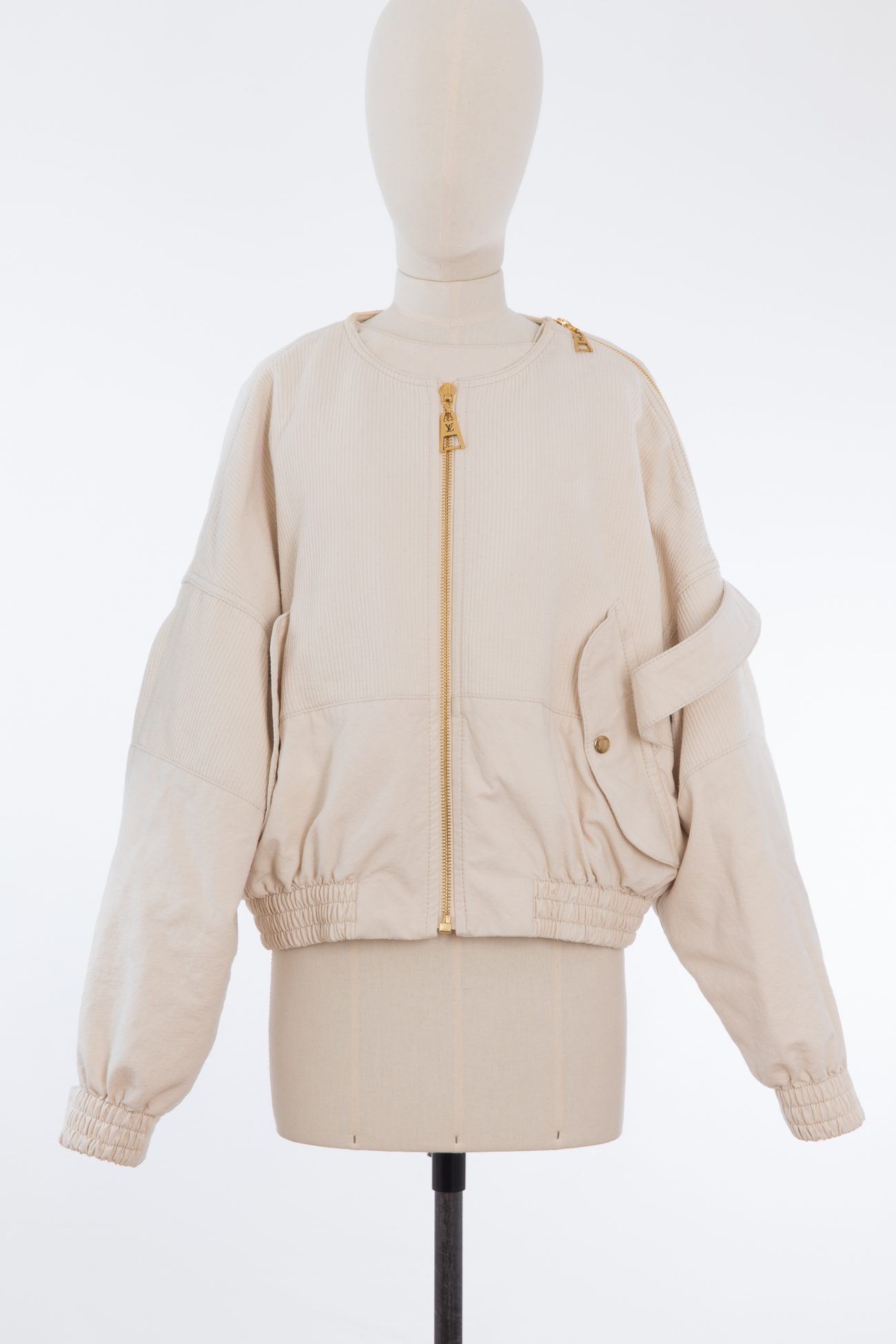 Louis Vuitton 2022 Monogram Details Hooded Denim Jacket w/ Tags