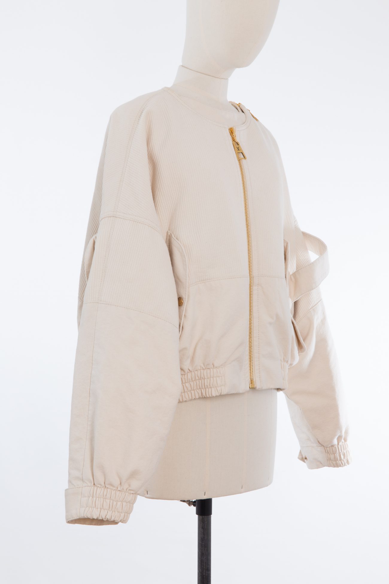 louis vuitton cream jacket