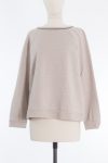 Brunello Cucinelli bead-embellished cotton sweatshirt