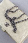Chanel Python leather pochette from 17A collection