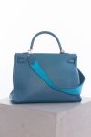 Hermes Kelly Retourne 35 Togo in Cobalt Blue