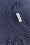 Brunello Cucinelli Sweater-gillet, blue marine,