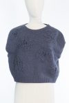 Brunello Cucinelli Sweater-gillet, blue marine,