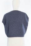 Brunello Cucinelli Sweater-gillet, blue marine,