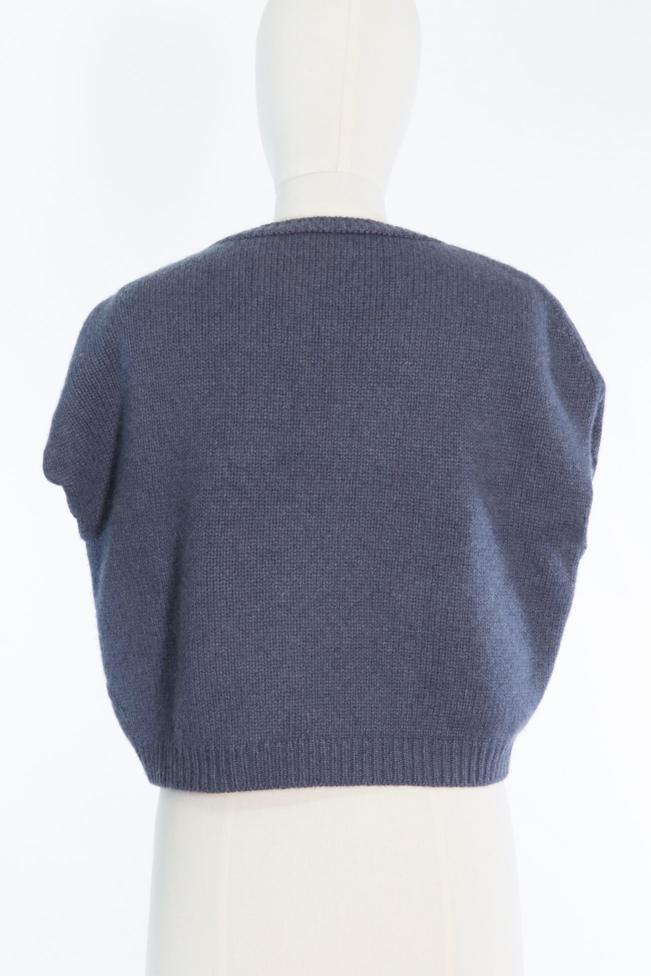 Brunello Cucinelli Sweater-gillet, blue marine,