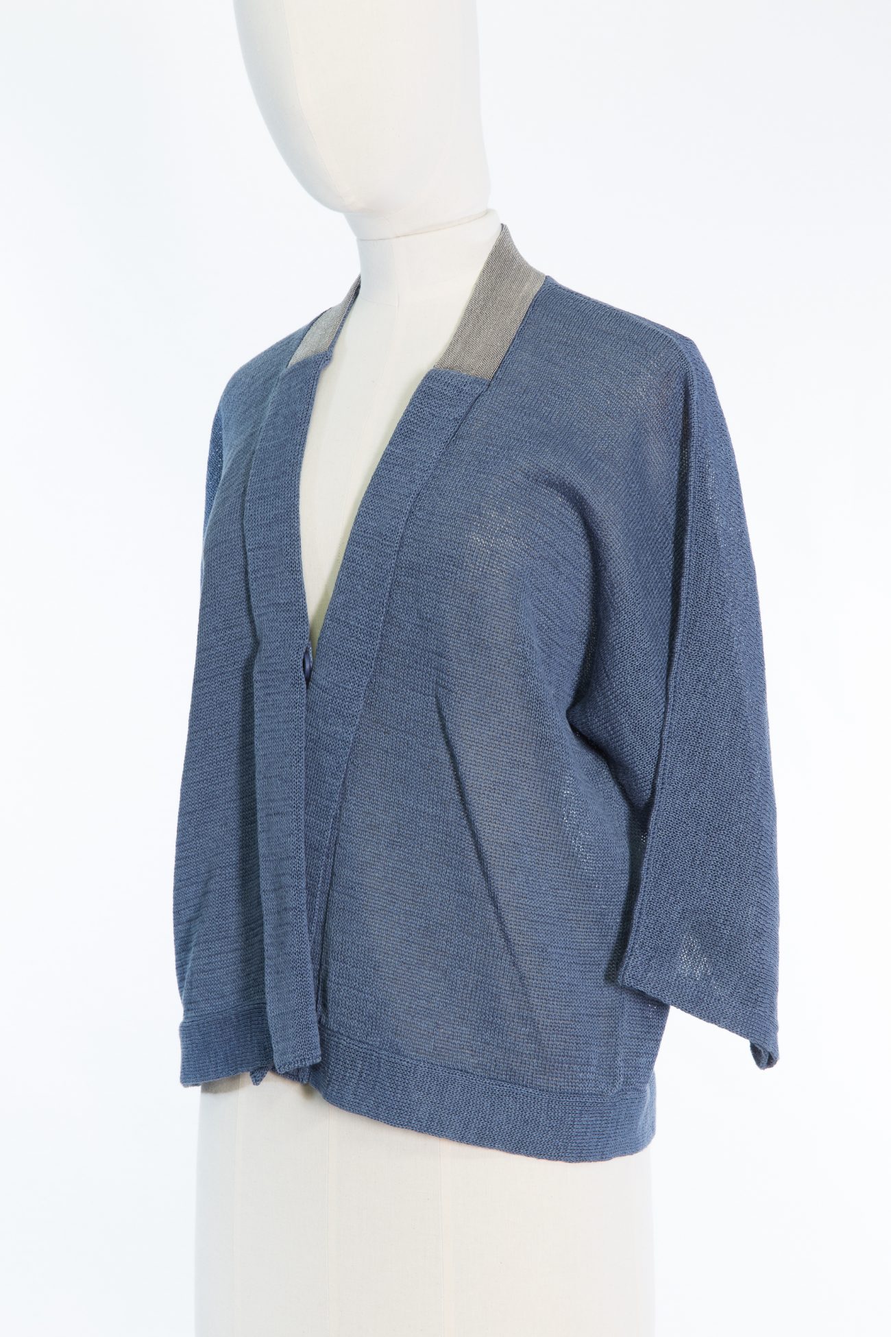 Brunello Cucinelli cardigan, cotton, blue marine, L