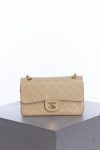 Chanel Classic flap vintage 24k gold plated lambskin bag